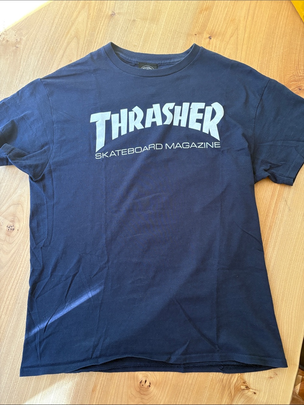 Thrasher Magazine blue T-shirt